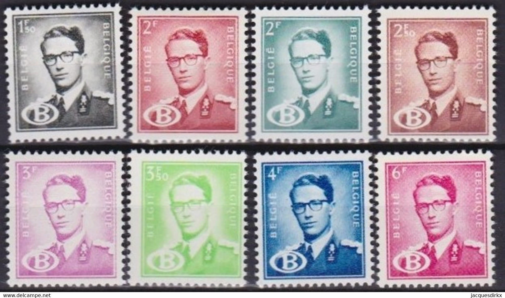 Belgie  .   OBP   .     Service  57/63    .    **     .   Postfris  .  /  .   Neuf Avec Gomme Et SANS Charnière - Altri & Non Classificati