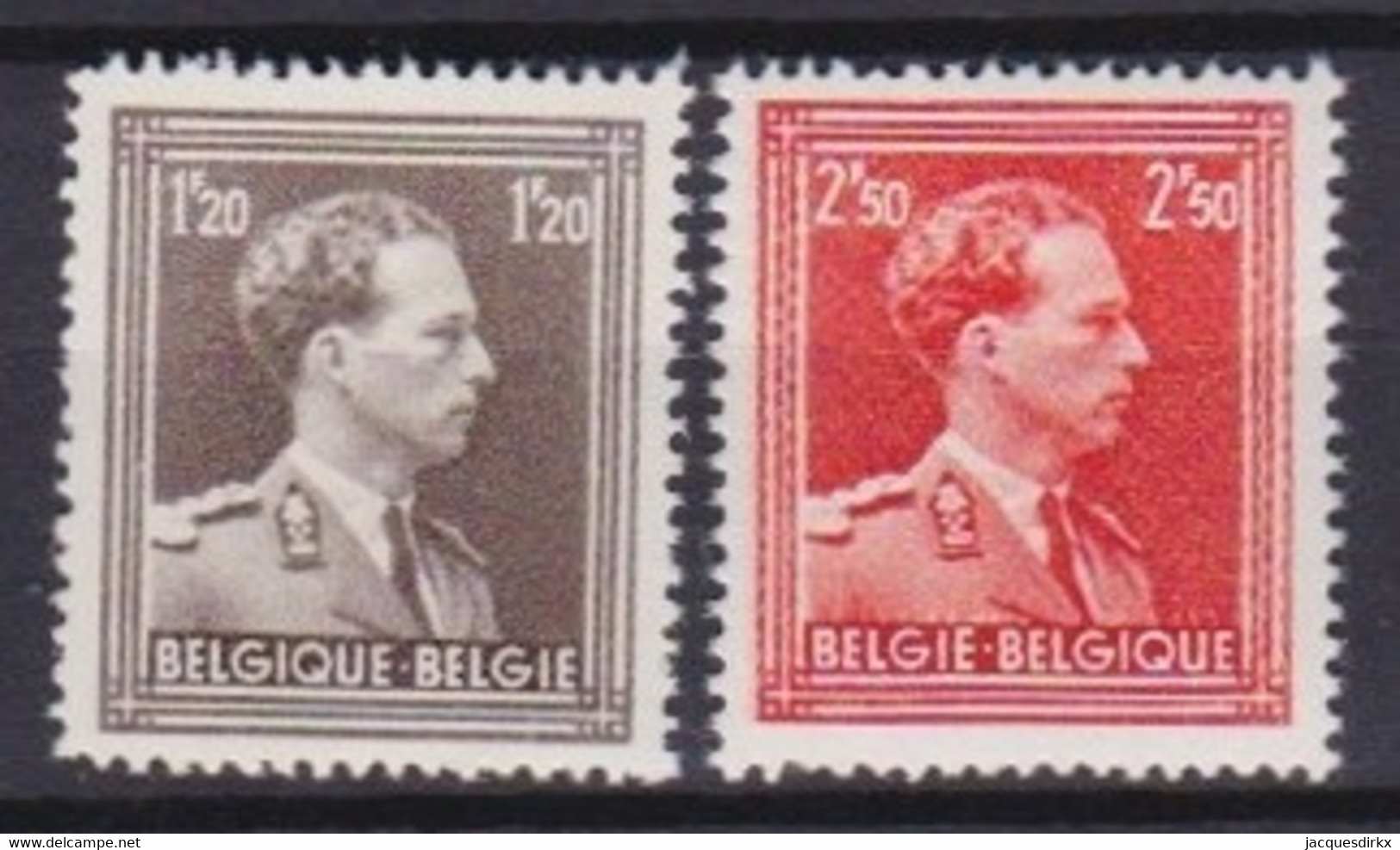 Belgie  .   OBP   .   845/846      .   **   .   Postfris  .  /  .   Neuf Avec Gomme Et SANS Charnière - Neufs