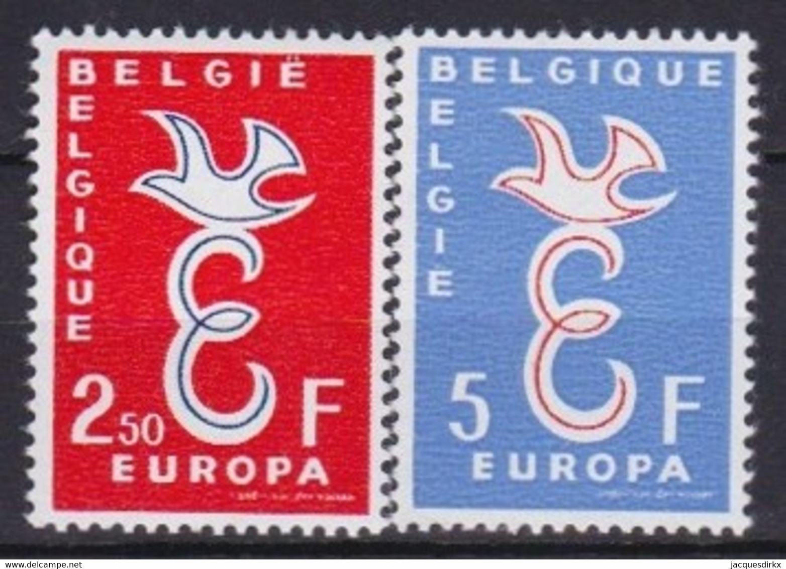 Belgie  .   OBP   .      1064/1065     .   **   .   Postfris  .  /  .   Neuf Avec Gomme Et SANS Charnière - Neufs