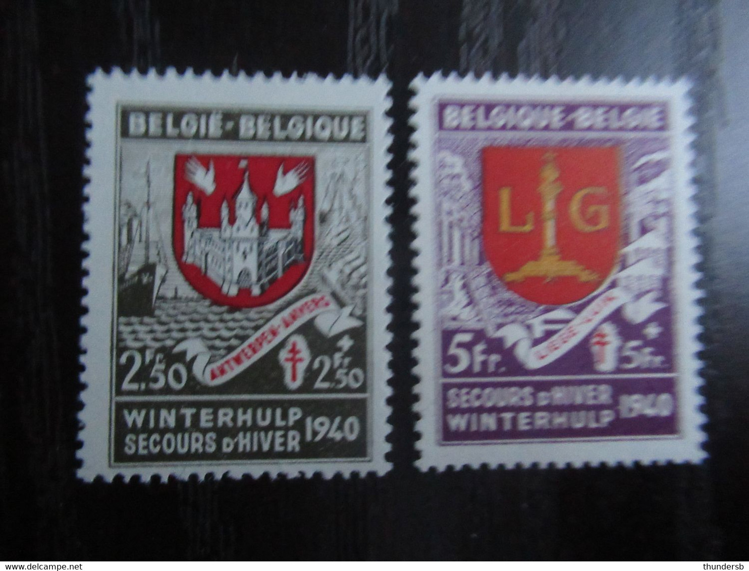 538/46 'Eerste Winterhulpuitgifte' - Postfris **- Côte: 23 Euro - Unused Stamps