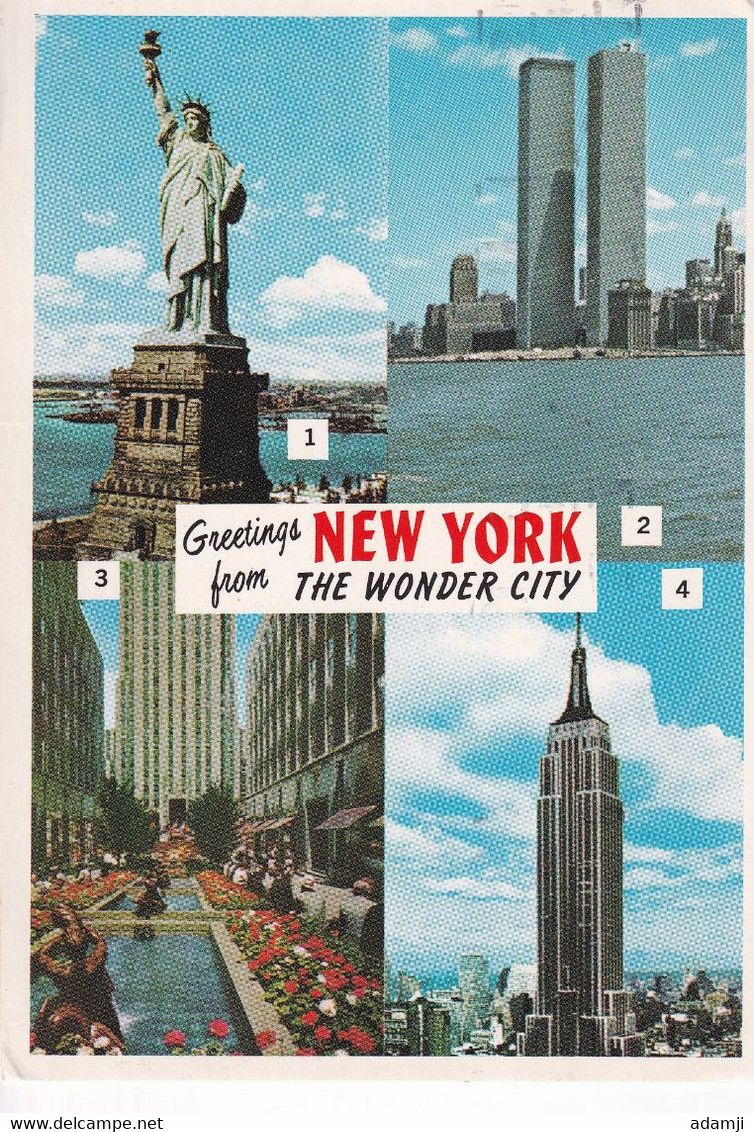 UNITED NATION 1988 POSTCARD TO ENGLAND. - Briefe U. Dokumente