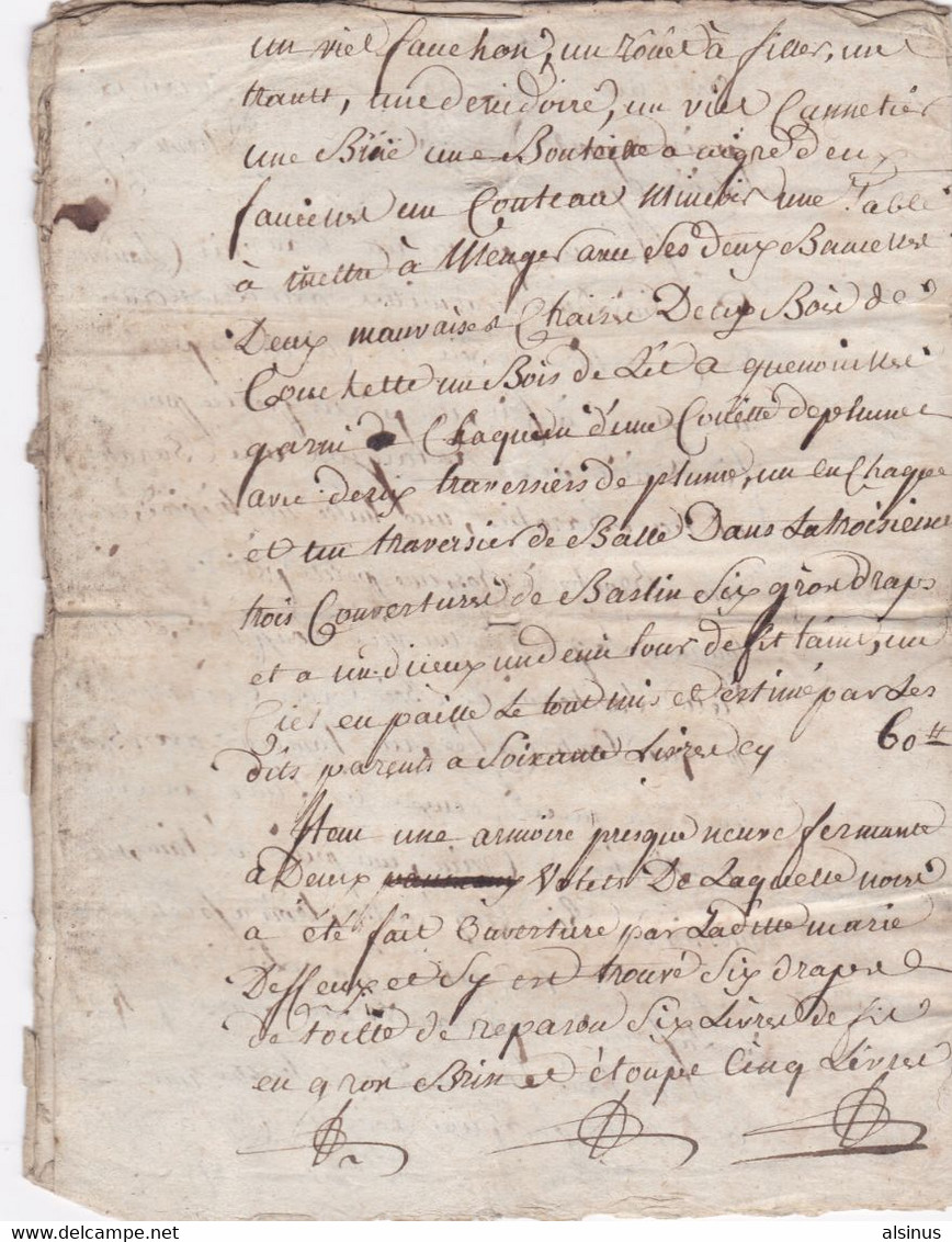 1780 - GENERALITE DE CAEN -  P.P. 2 SOLS 4 D - EXPEDITION 8 SOLS D. DE LA MANCHE - PAPIER - Algemene Zegels