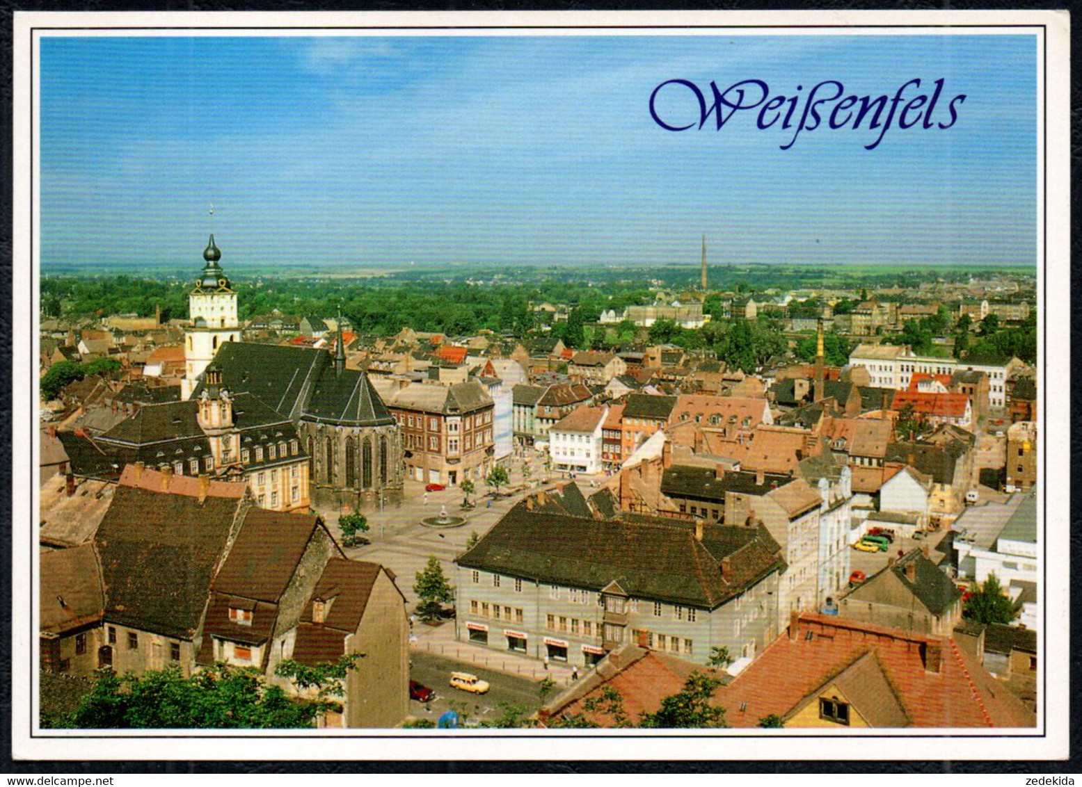 G0886 - TOP Weissenfels - Bild Und Heimat Reichenbach Qualitätskarte - Weissenfels