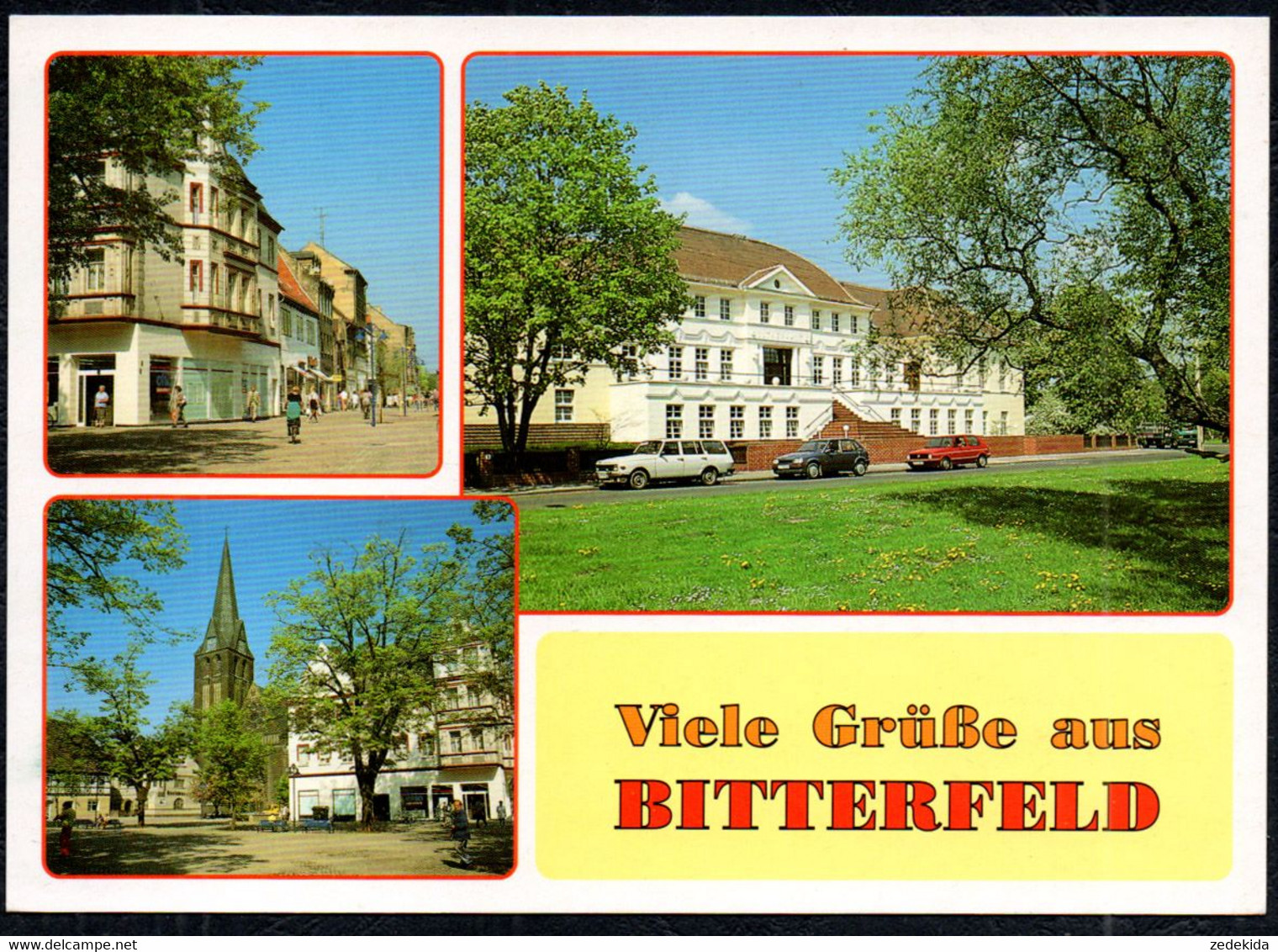G0896 - TOP Bitterfeld - Bild Und Heimat Reichenbach Qualitätskarte - Bitterfeld