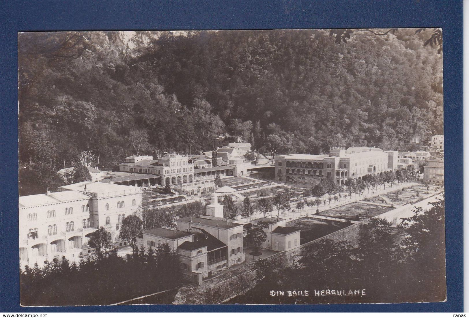 CPA Roumanie Romania Roemenie Non Circulé Voir Dos Carte Photo Herculane - Rumania