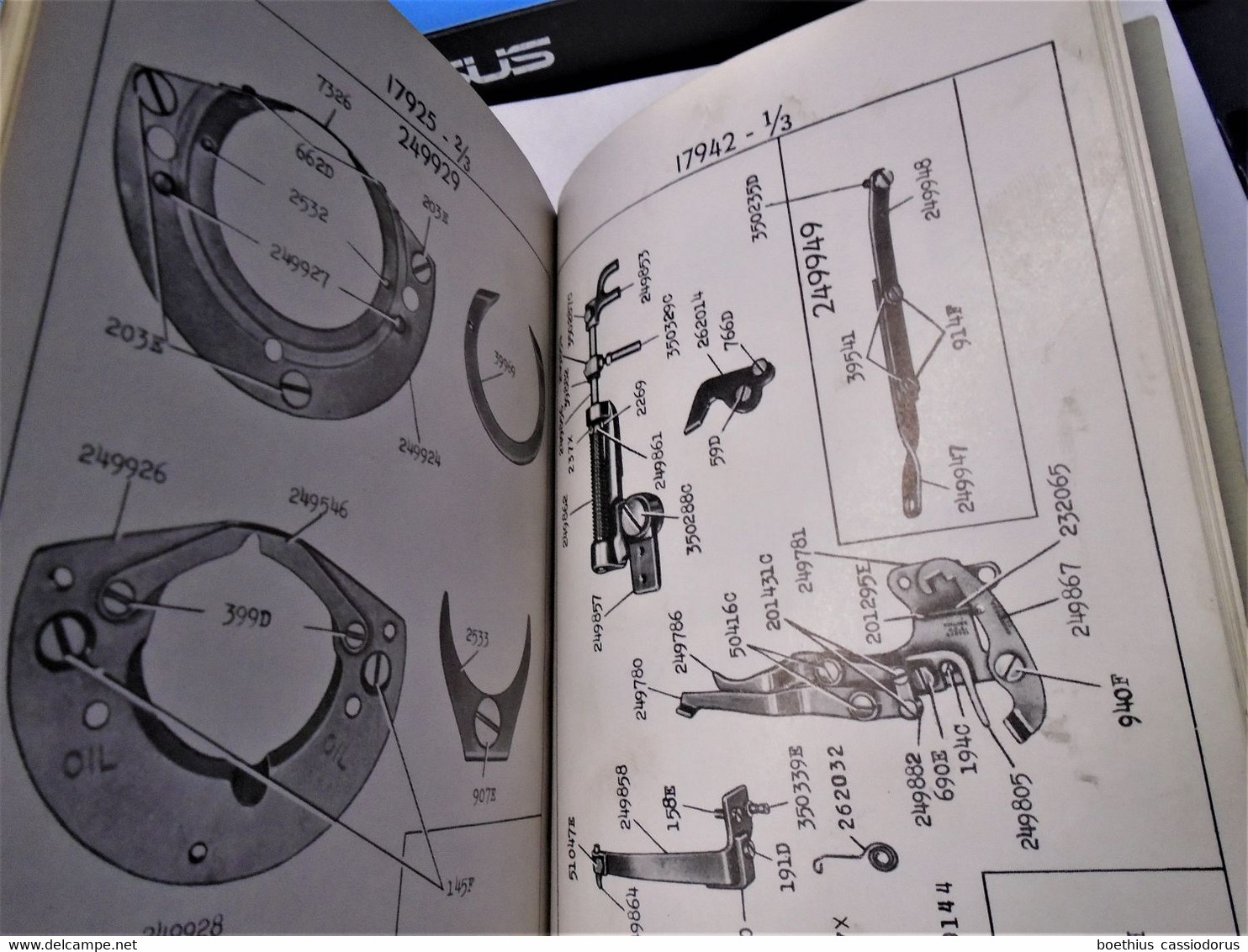 SINGER : List Of Parts MACHINE N° 71-141 THE SINGER MANUFACTURING COMPANY (ancien Sans Date) / SEWING MACHINE En Anglais - Verenigde Staten