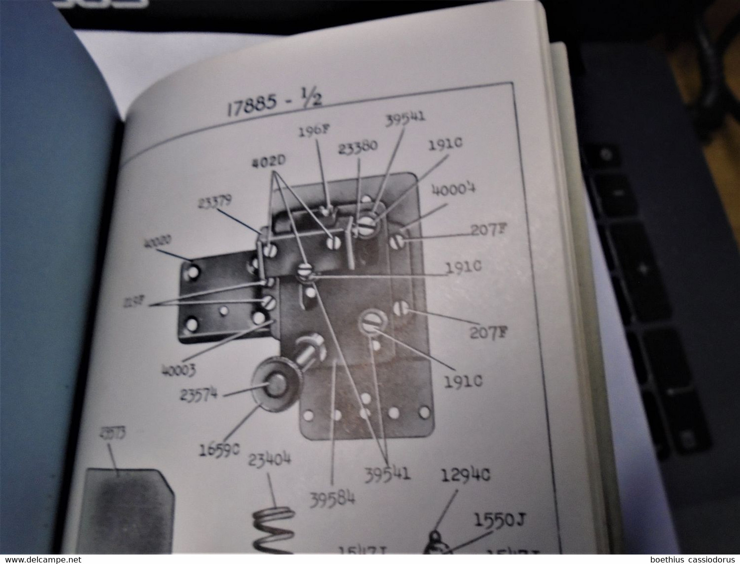 SINGER : List Of Parts MACHINE N° 71-141 THE SINGER MANUFACTURING COMPANY (ancien Sans Date) / SEWING MACHINE En Anglais - United States