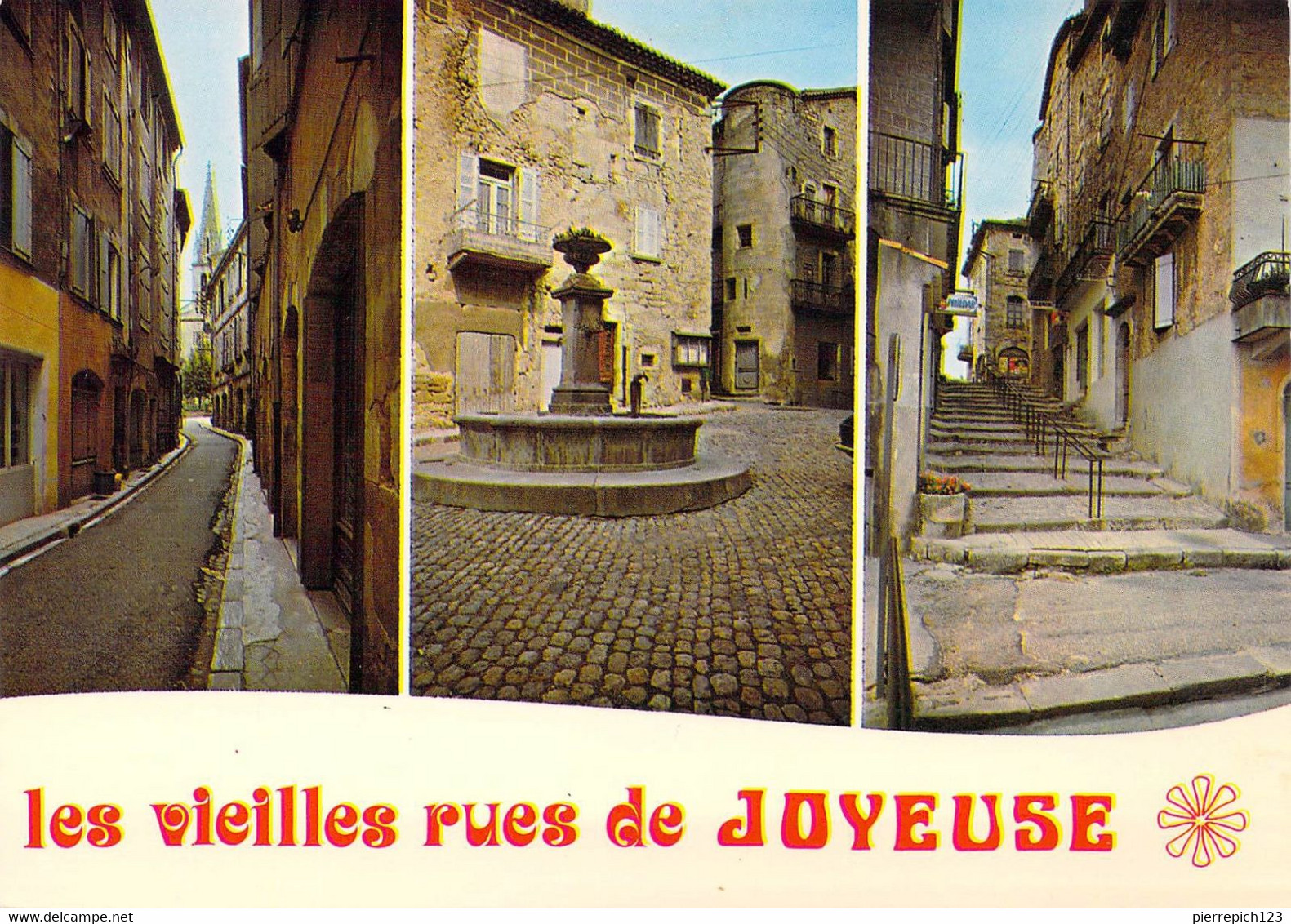 07 - Joyeuse - Les Vieilles Rues - Multivues - Joyeuse