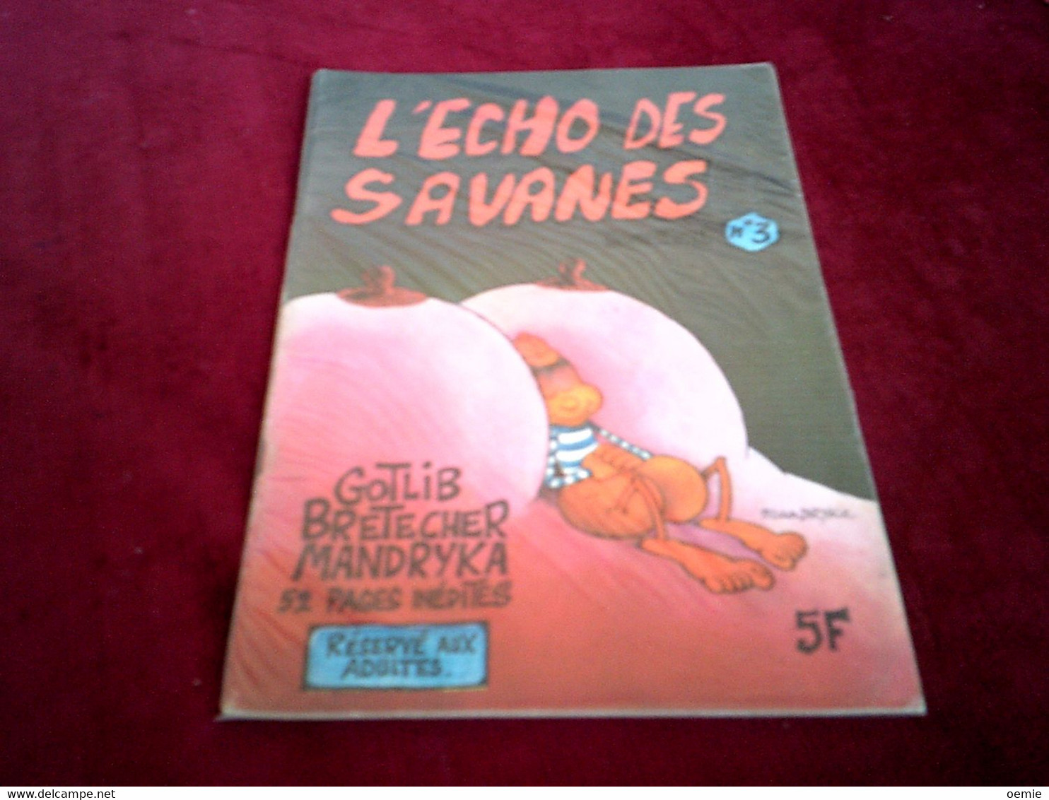 L'ECHO DES SAVANES  N°  3 - L'Echo Des Savanes