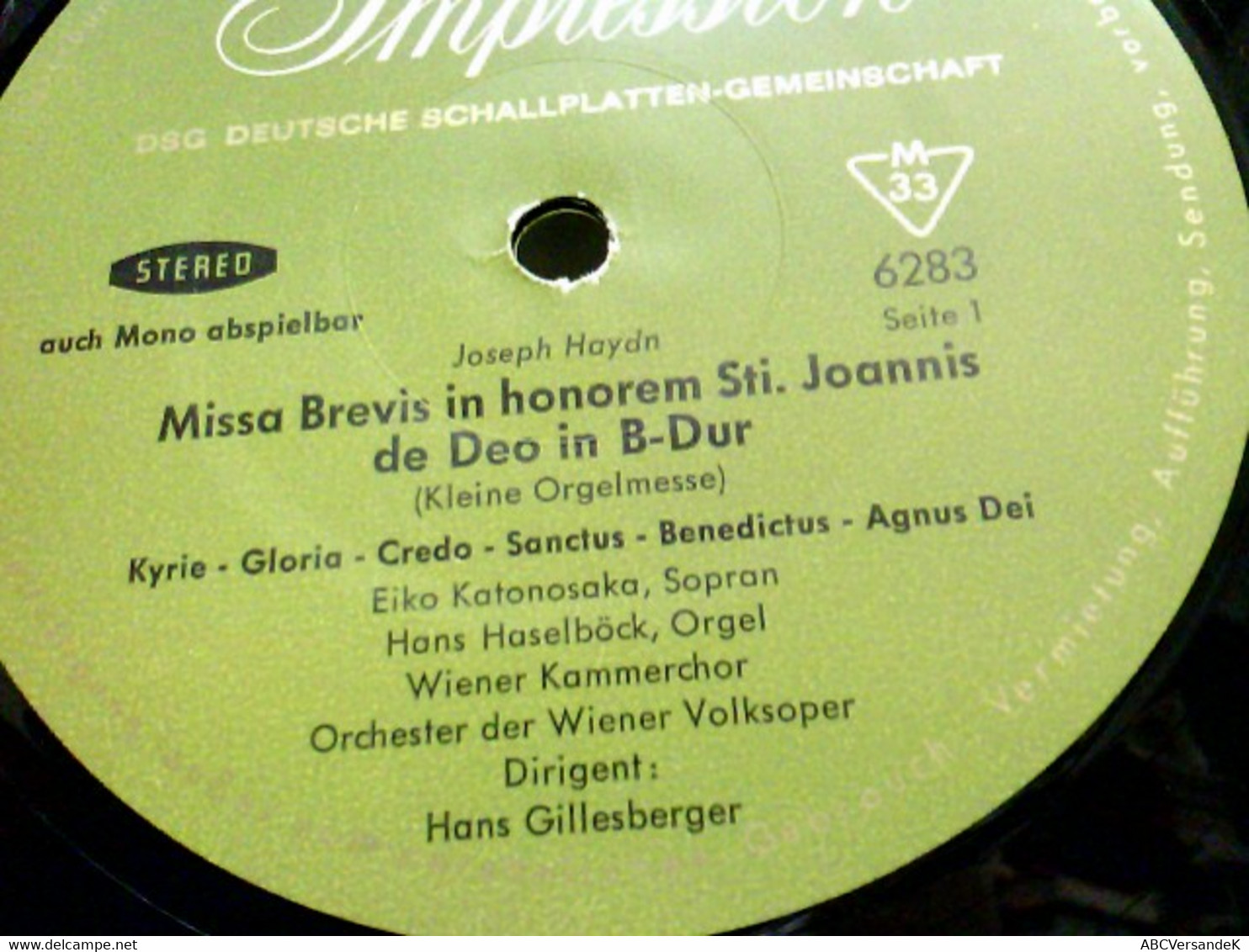 Hans Haselböck, Hans Gillesberger  Organ Solo Mass / Little Organ Mass - Sports
