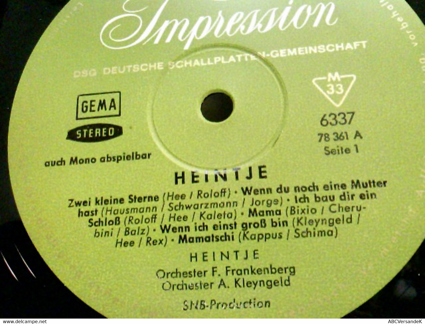 Heintje - Sports