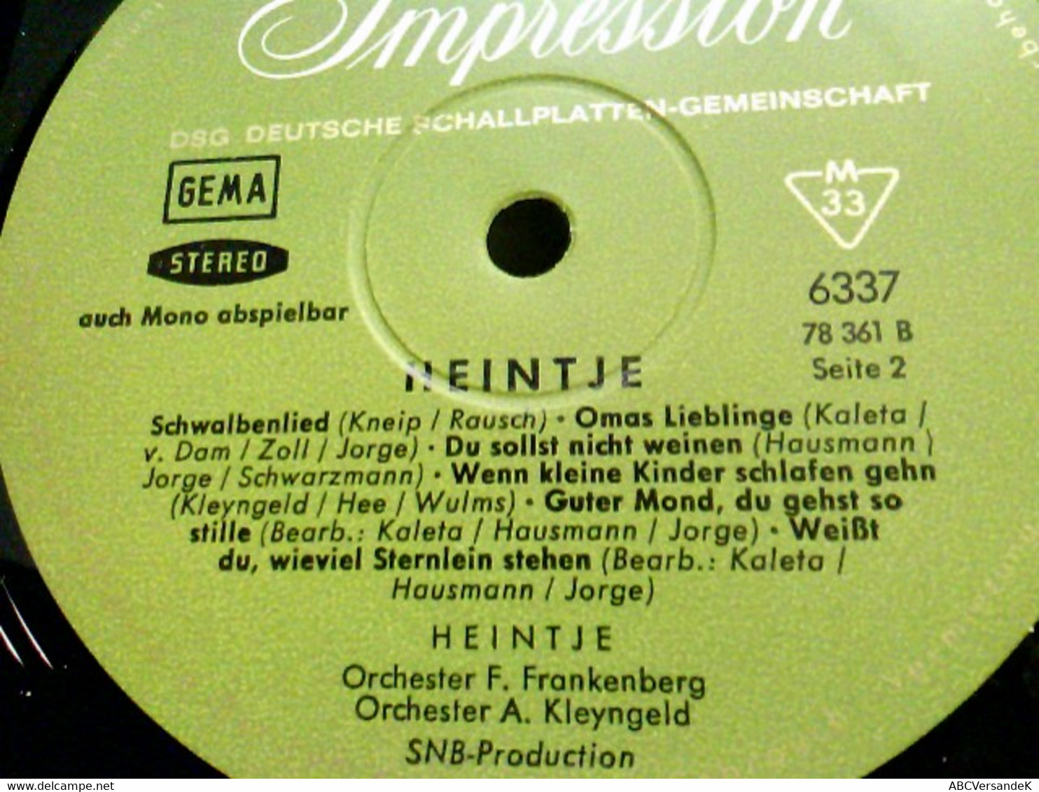 Heintje - Sport