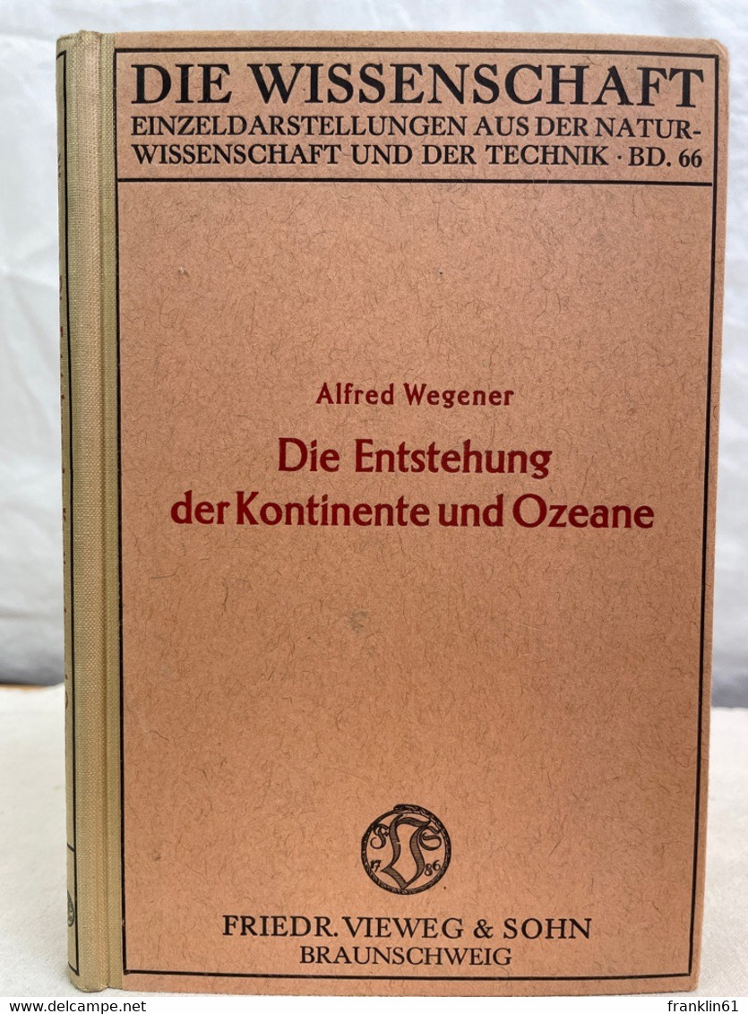 Die Entstehung Der Kontinente Und Ozeane. - Animaux