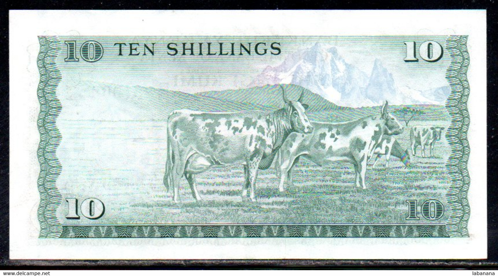 659-Kenya 10 Shillings 1975 B17 - Kenia