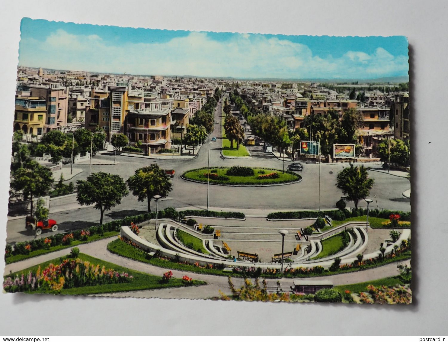 Syria Damas Damascus Evacuation Square 1963    A 222 - Syrie