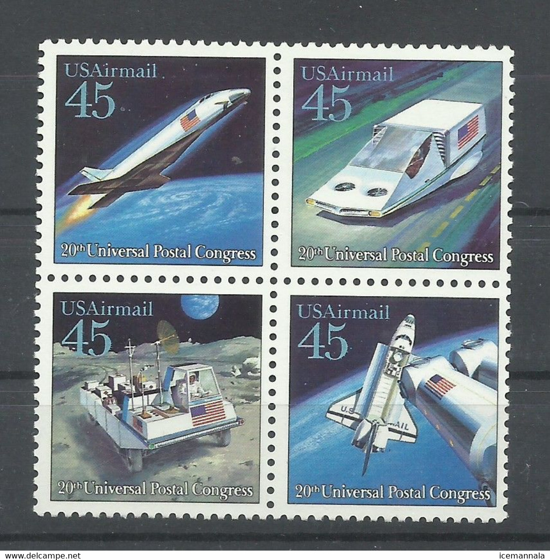 ESTADOS UNIDOS   YVERT  AEREO  116/19  MNH  ** - 3b. 1961-... Nuevos