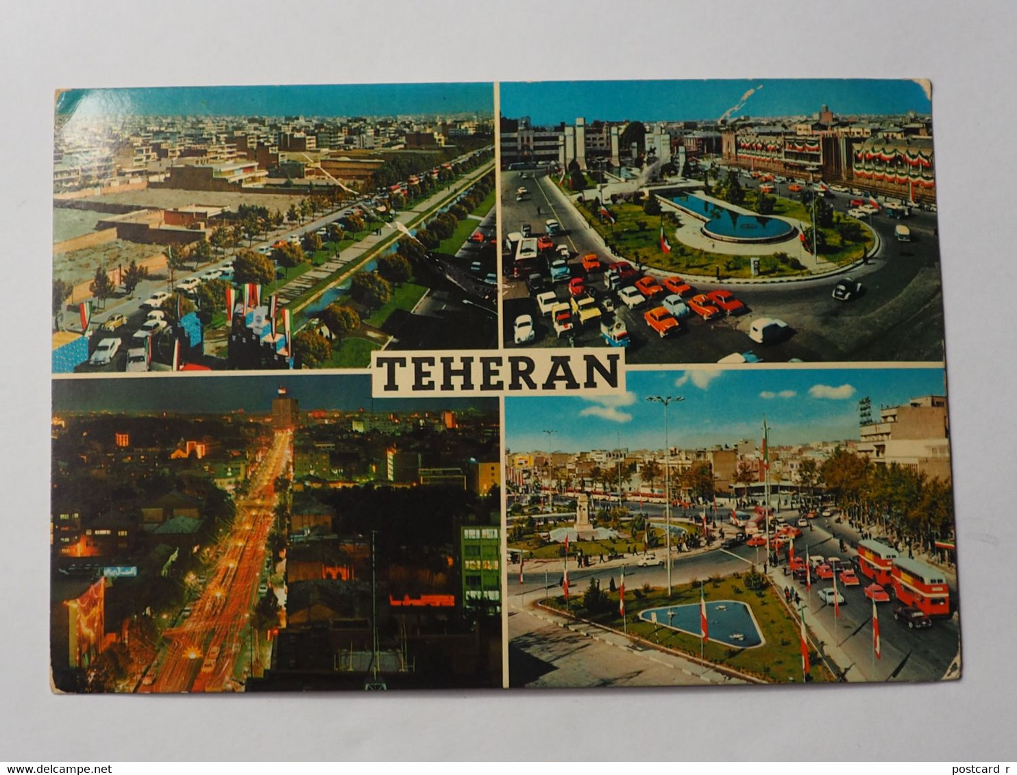 Iran Teheran Multi View 1976    A 222 - Iran