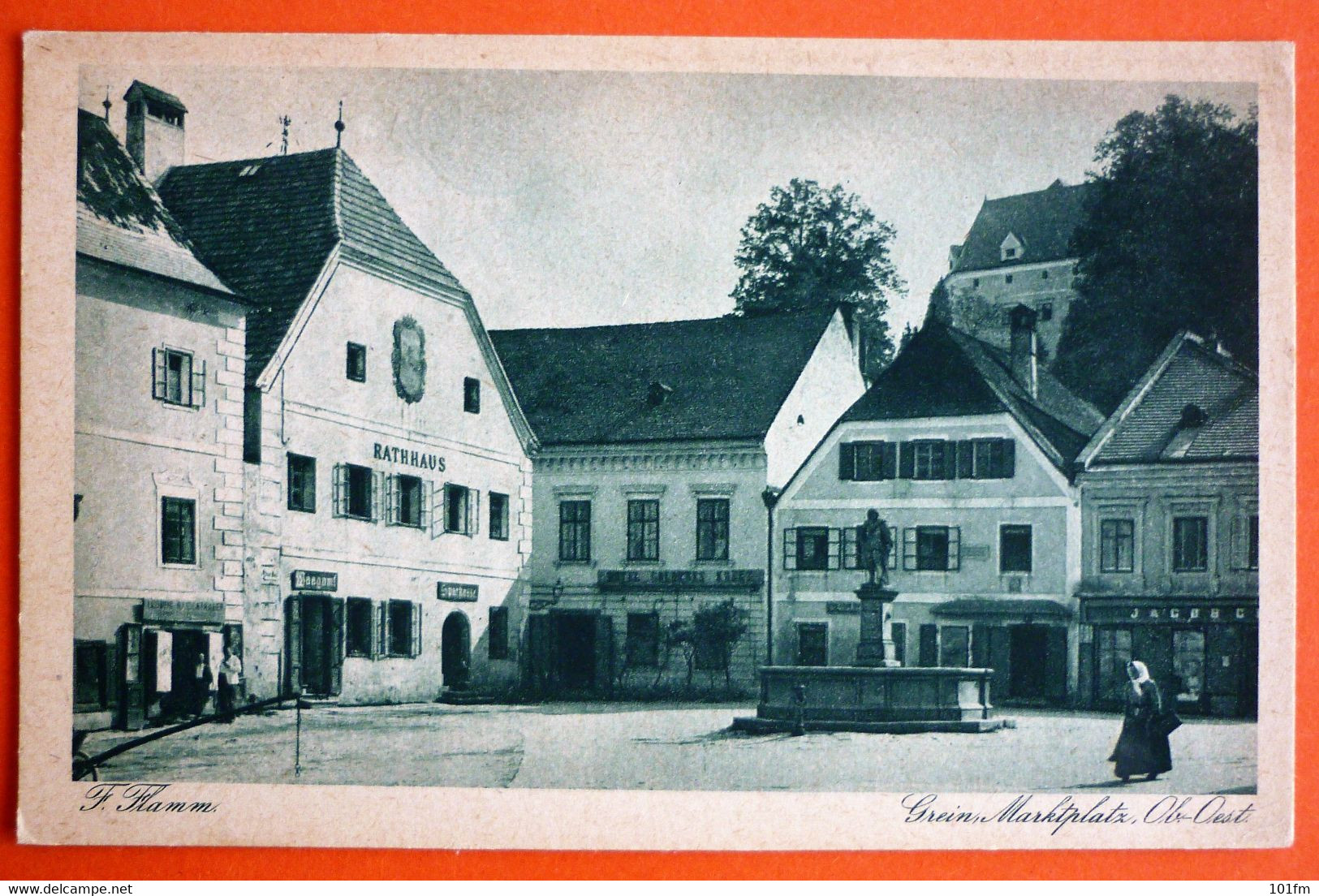 AUSTRIA- GREIN, MARKTPLATZ - Grein