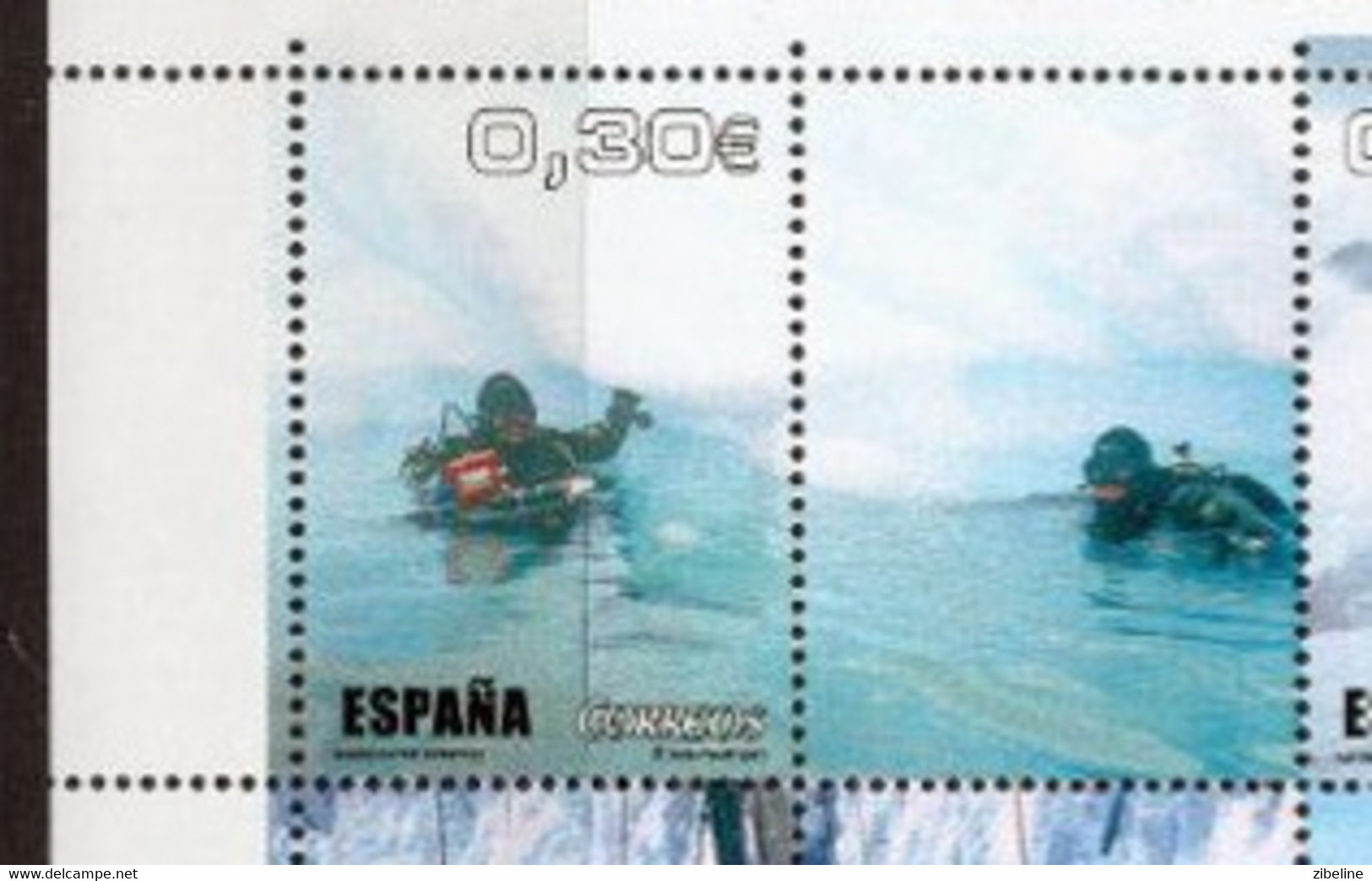 ZIBELINE ESPAGNE ESPANA SPAIN  XX MNH - Immersione