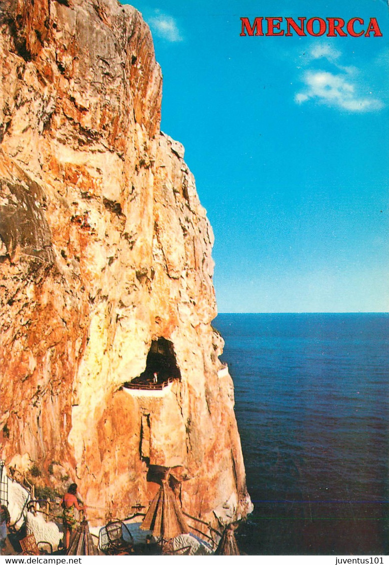 CPSM Mallorca-menorca-Cale En Porter-Cova Des Xoroi-Timbre       L1967 - Menorca