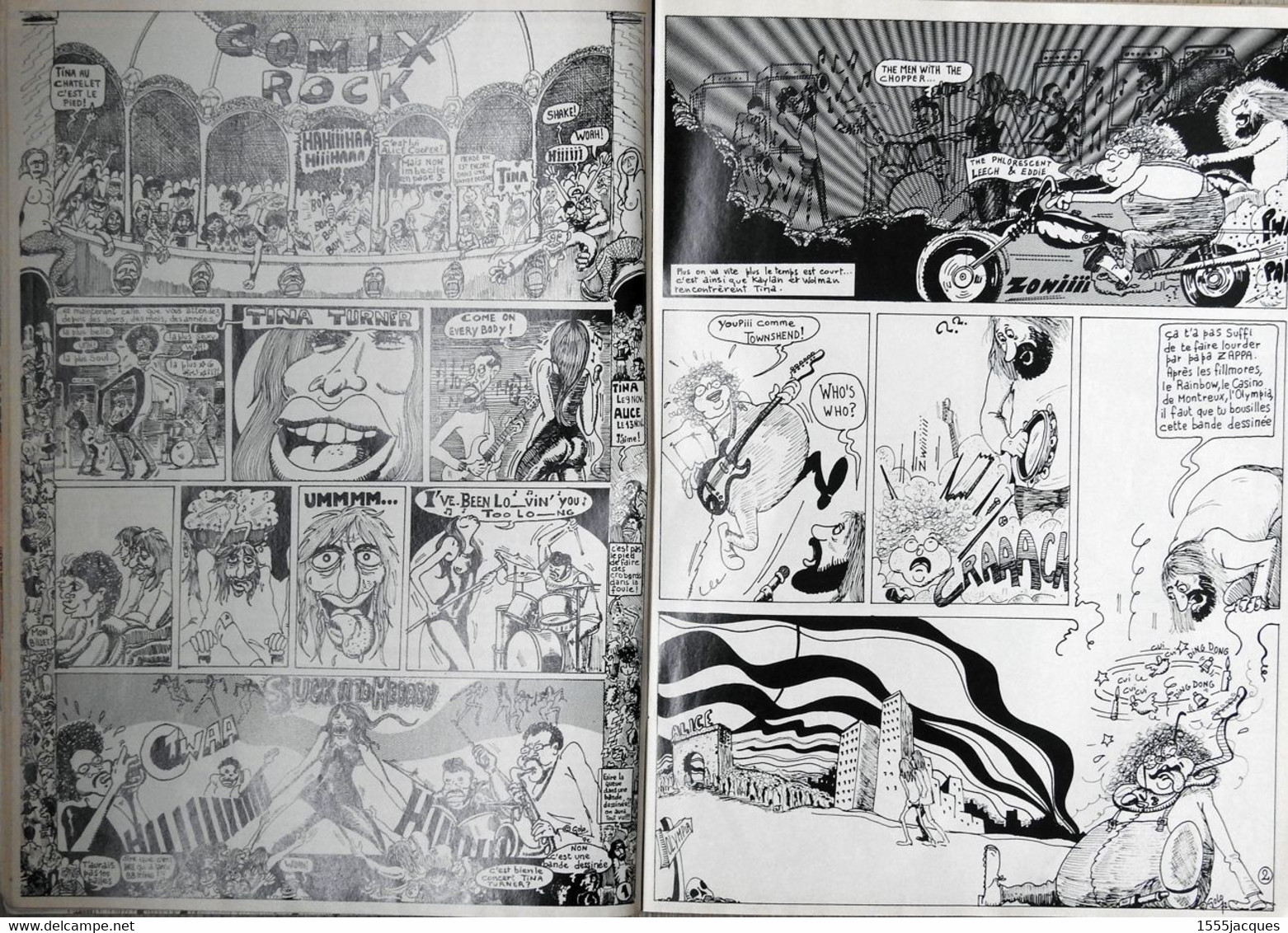 MAGAZINE BEST N° 54 01-1973 SANTANA  DICK RIVERS PINK FLOYD TINA TURNER ROLLING STONES MICK JAGGER ALICE COOPER BEATLES - Muziek