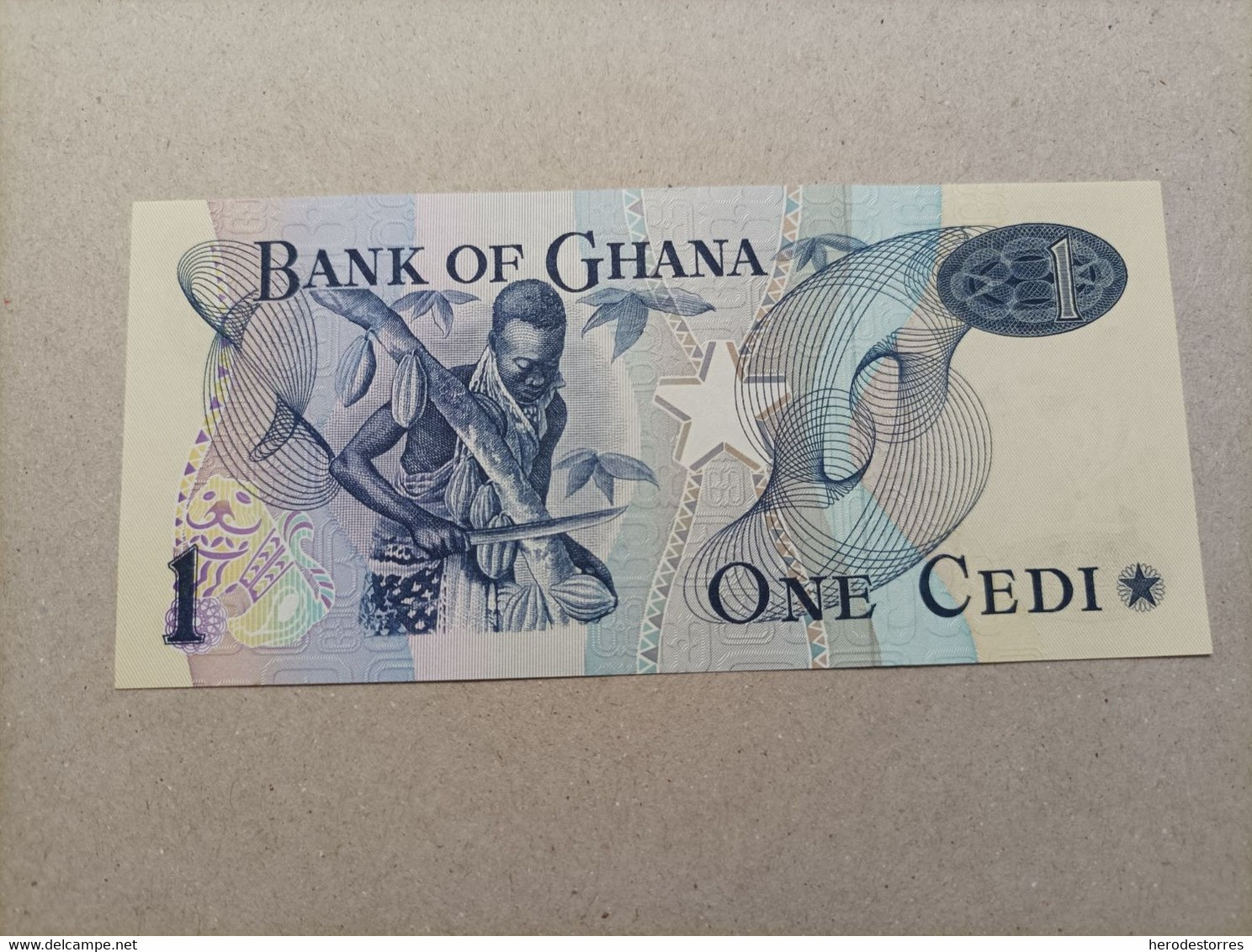 Billete De GHANA De 1 Cedi, Año 1978, UNC - Ghana