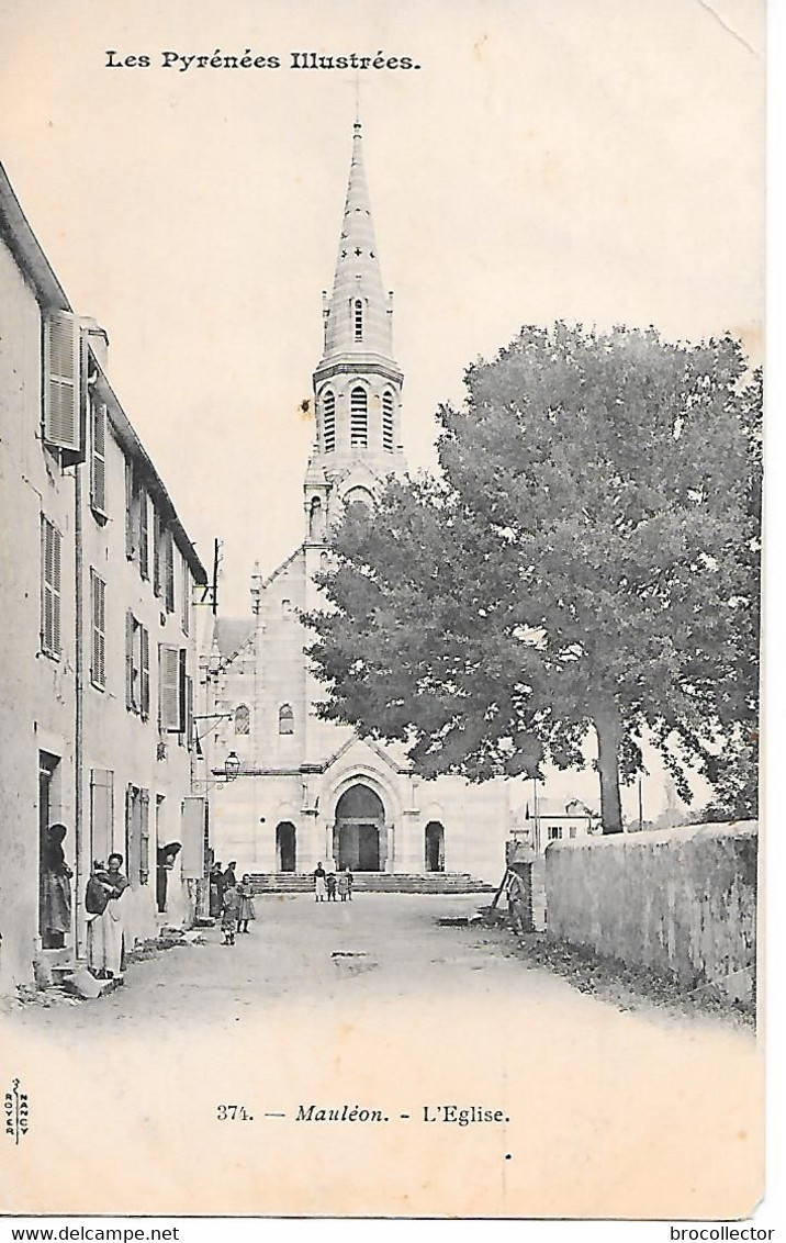 MAULEON ( 64 ) - L' Eglise - Mauleon Licharre