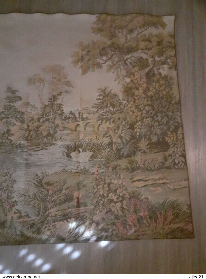 Tapisserie Murale Française. Paysage Romantique. 180x100 Cm. - Rugs, Carpets & Tapestry