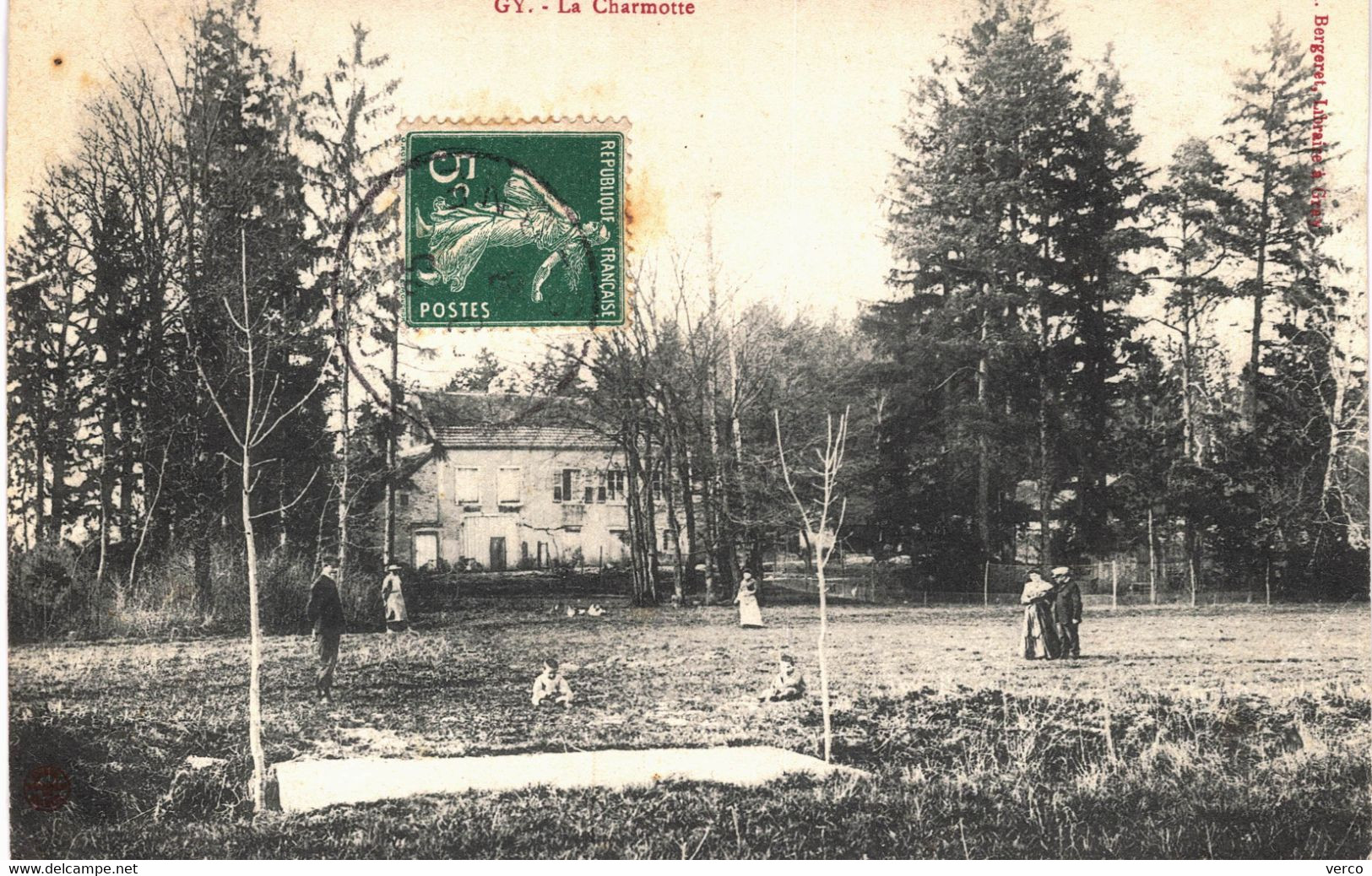 CARTE POSTALE  Ancienne De GY - La Charmotte - Gy