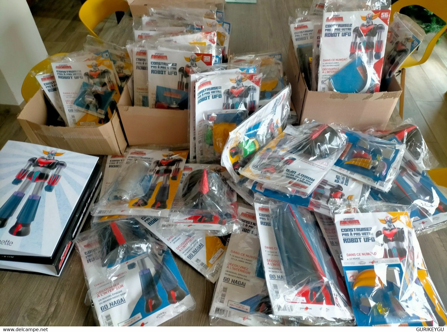 Construirez Goldorak Grendizer 70 Cm HACHETTE NEUF Complet 60 N° + 3 Classeurs Formidable Robot Des Temps Nouveaux UFO - Poppetjes - Plastic