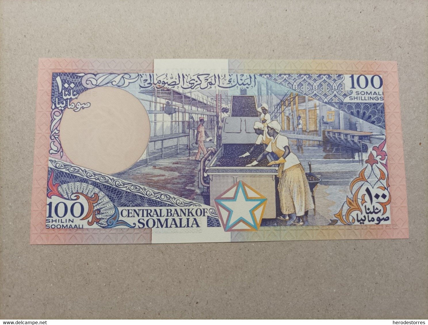 Billete De Somalia De 100 Shilin, Año 1989, UNC - Somalia