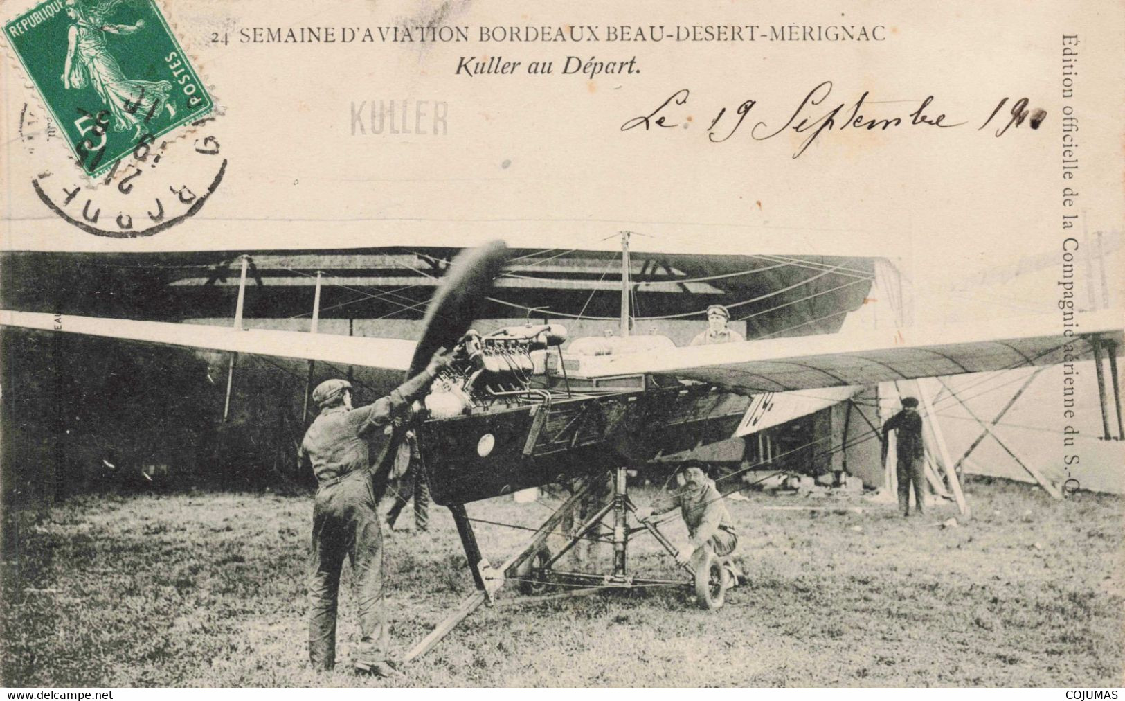 33 - MERIGNAC - S06067 - Semaine D'Aviation Bordeaux Beau Désert Mérignac - Kuller Au Départ - L1 - Merignac