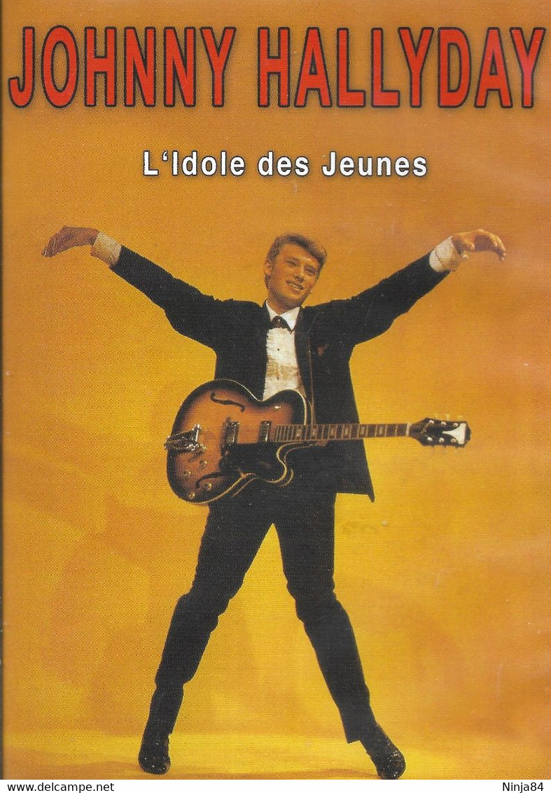 DVD  Johnny Hallyday / Charles Aznavour / Sacha Distel  "  L'idole Des Jeunes  " - Music On DVD