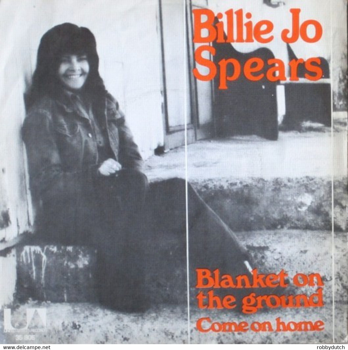 * 7" *  BILLIE JO SPEARS - BLANKET ON THE GROUND (Holland 1975 EX) - Country & Folk