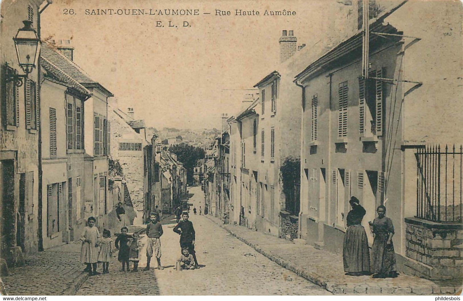 VAL D'OISE  SAINT OUEN L'AUMONE   Rue Haute Aumone - Saint-Ouen-l'Aumône