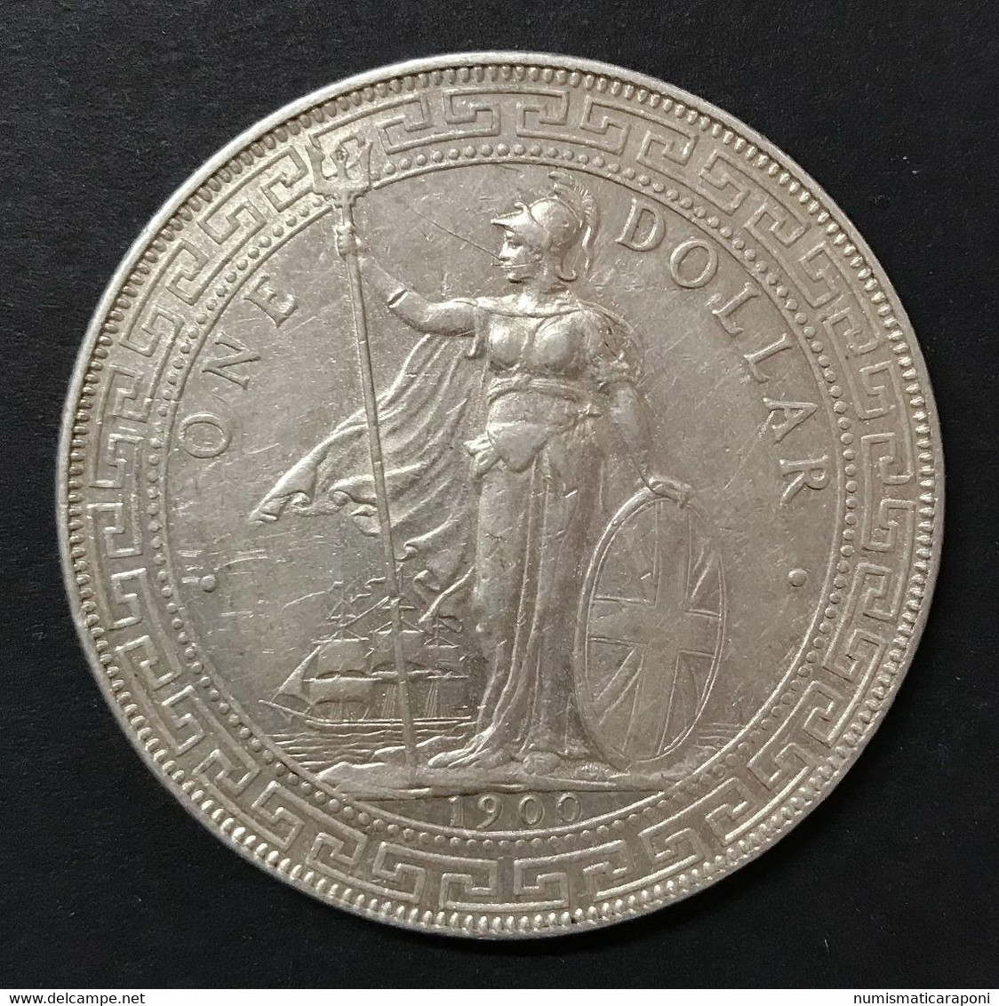 Gran Bretagna Great Britain Trade Dollar  Victoria 1900-B   E.452 - Otros & Sin Clasificación