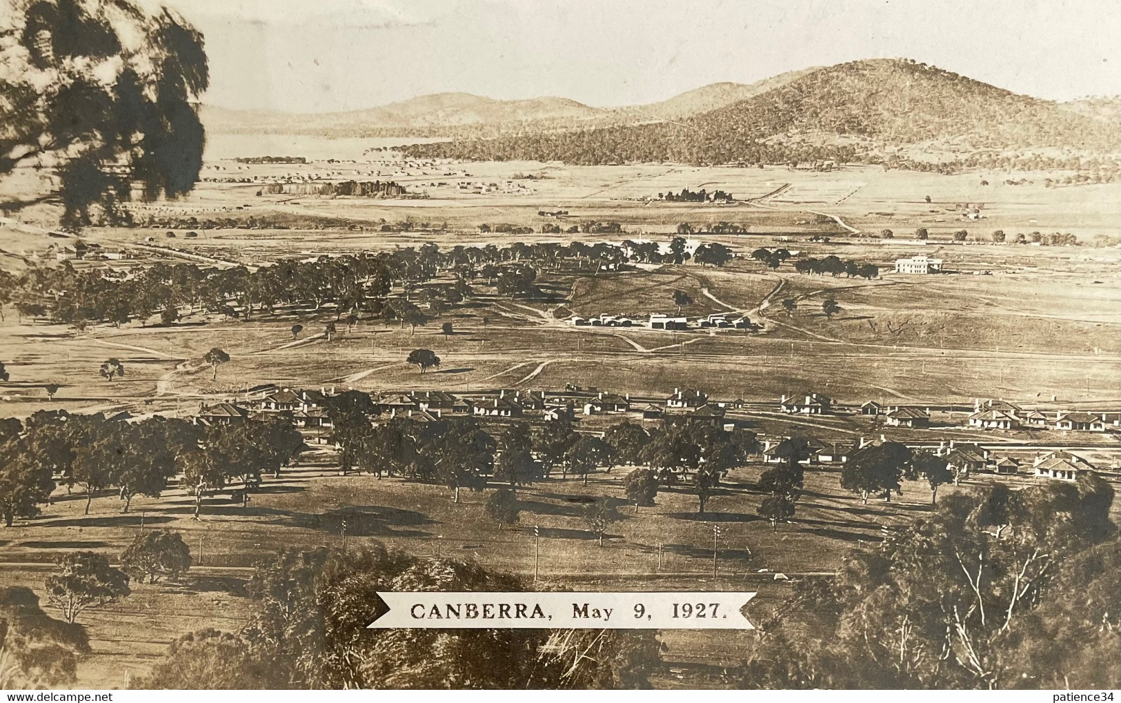 Australie: CANBERRA . Vue Générale Mai 1927 - Canberra (ACT)