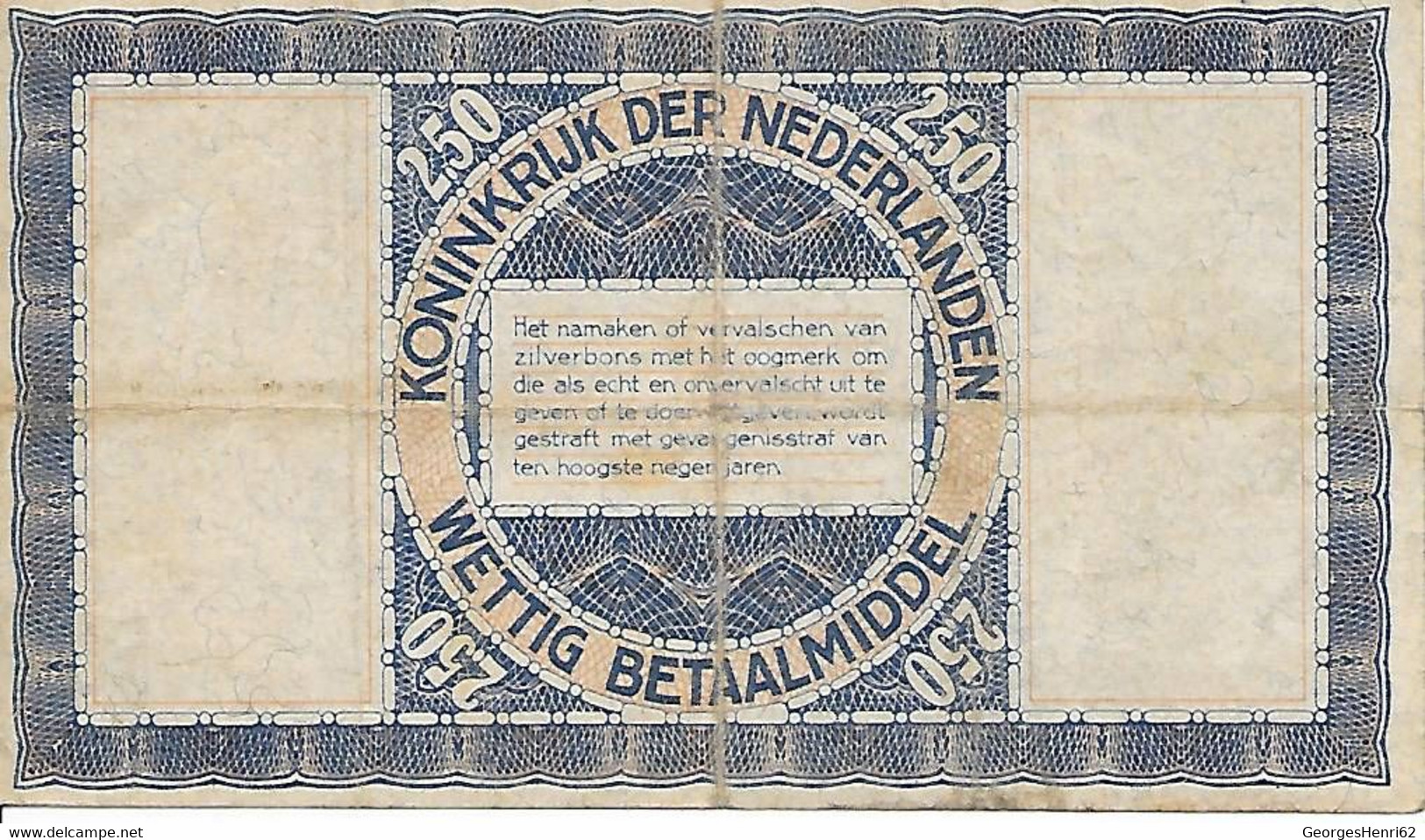 PAYS-BAS - 2 1/2 Gulden - 1/10/1938 - (62) - 1 Gulden