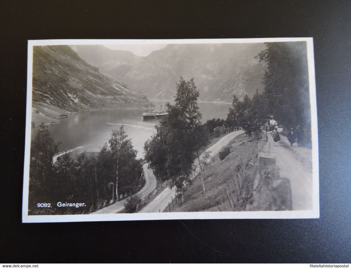 2177 NORWAY NORGE NORUEGA POSTAL STATIONERY CARTE POSTALE GEIRANGER - Enteros Postales