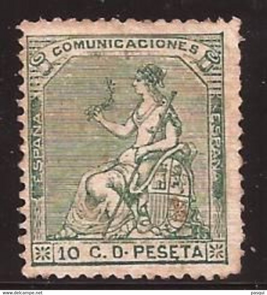 ESPAÑA - Fx. 1102 - Yv. 132 - Alegoria De La República - 1873 - (*) - Unused Stamps