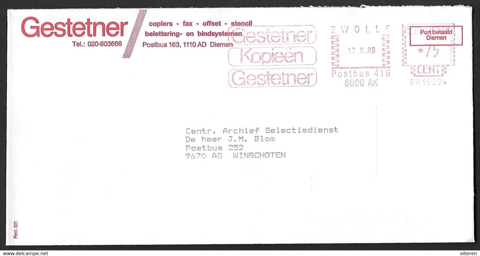 Gestetener - Kopieersystemen - Maschinenstempel (EMA)