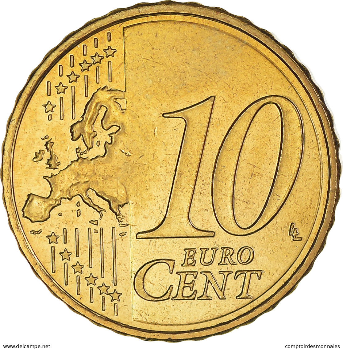 Andorre, 10 Euro Cent, 2014, SUP, Bronze-Aluminium, KM:523 - Andorra