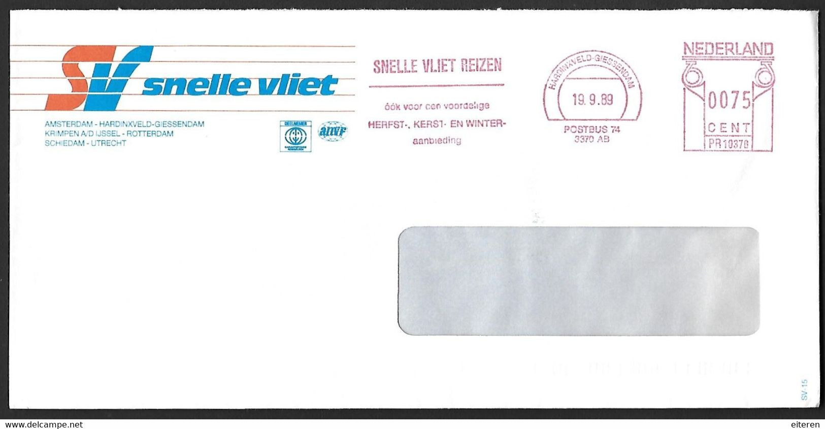 Snelle Vliet Reizen - Franking Machines (EMA)