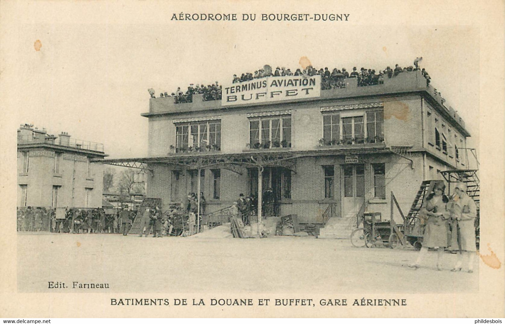 SEINE SAINT DENIS  LE BOURGET  Aérodrome De La Douane Et Buffet , Gare Aérienne - Le Bourget