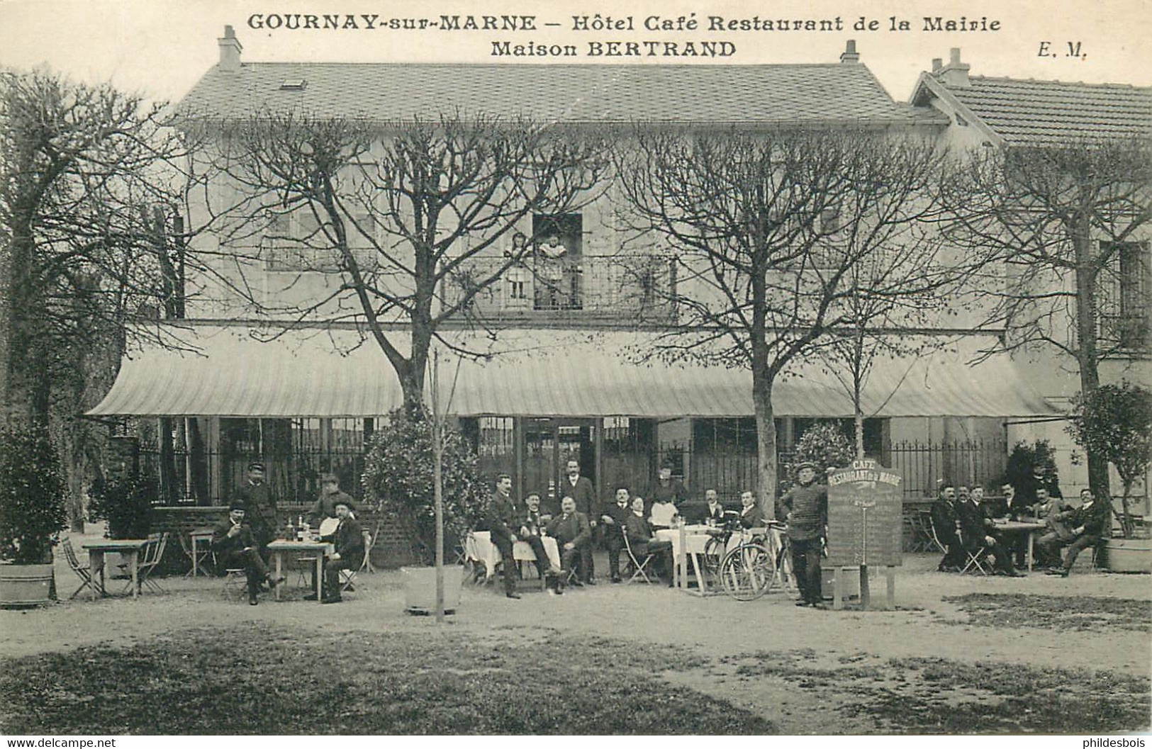 SEINE SAINT DENIS  GOURNAY SUR MARNE  Hotel Restaurant De La Mairie Maison Bertrand - Gournay Sur Marne