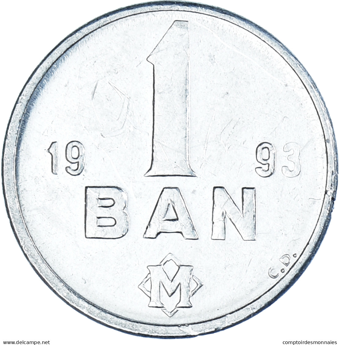 Monnaie, Moldavie, Ban, 1993, TTB, Aluminium, KM:1 - Moldova