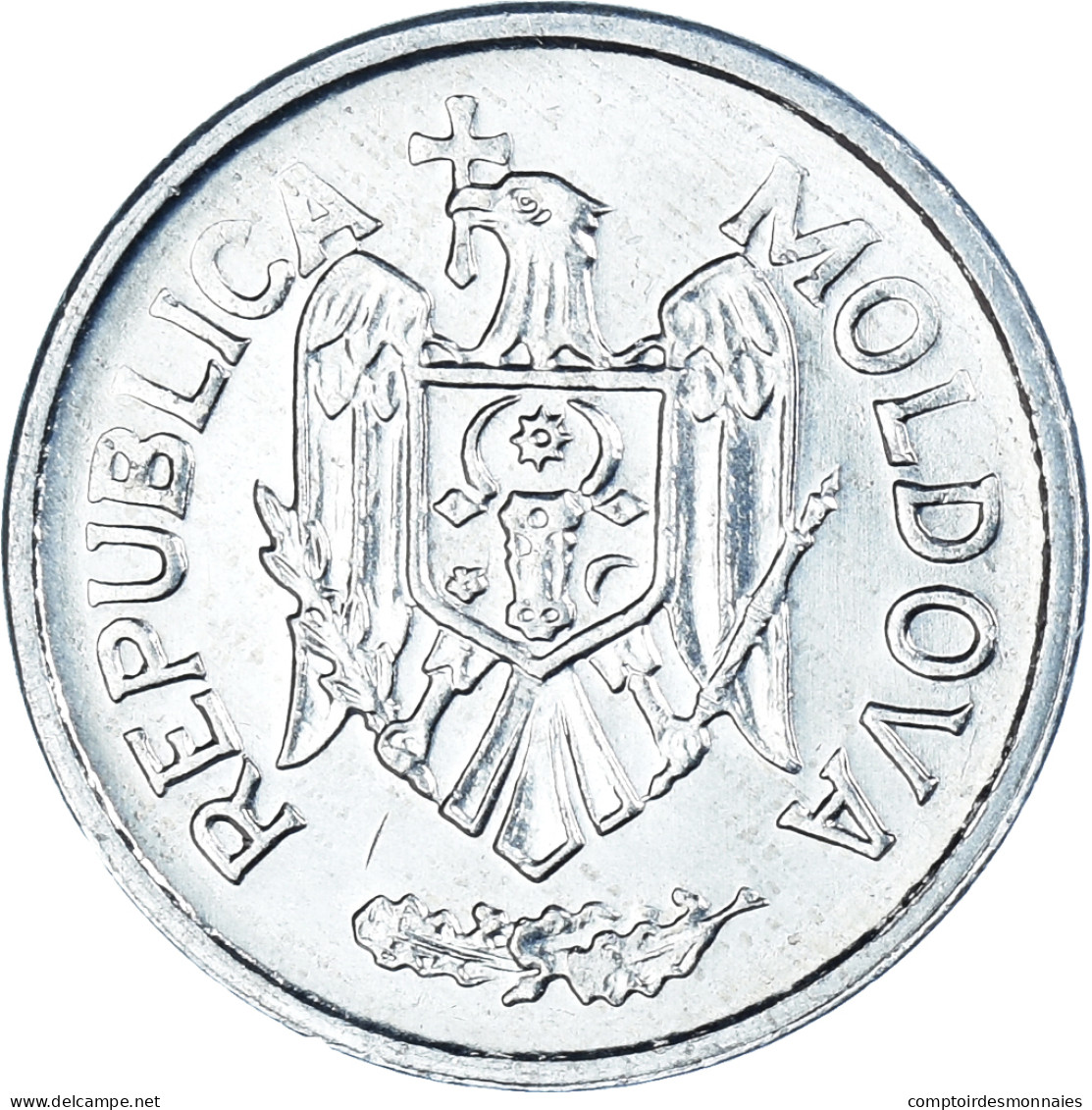 Monnaie, Moldavie, 25 Bani, 1993, SUP, Aluminium, KM:3 - Moldavia