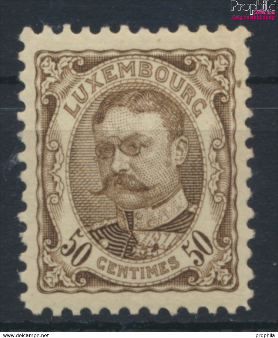 Luxemburg 79 Mit Falz 1906 Wilhelm (9919454 - 1906 Guillermo IV