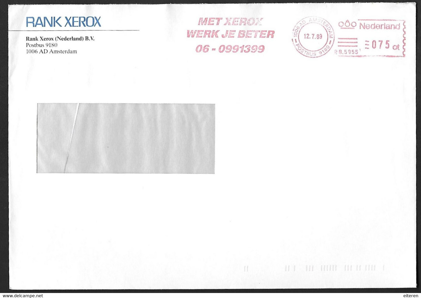 Met Xerox Werk Je Beter - 06 0991399 - Franking Machines (EMA)