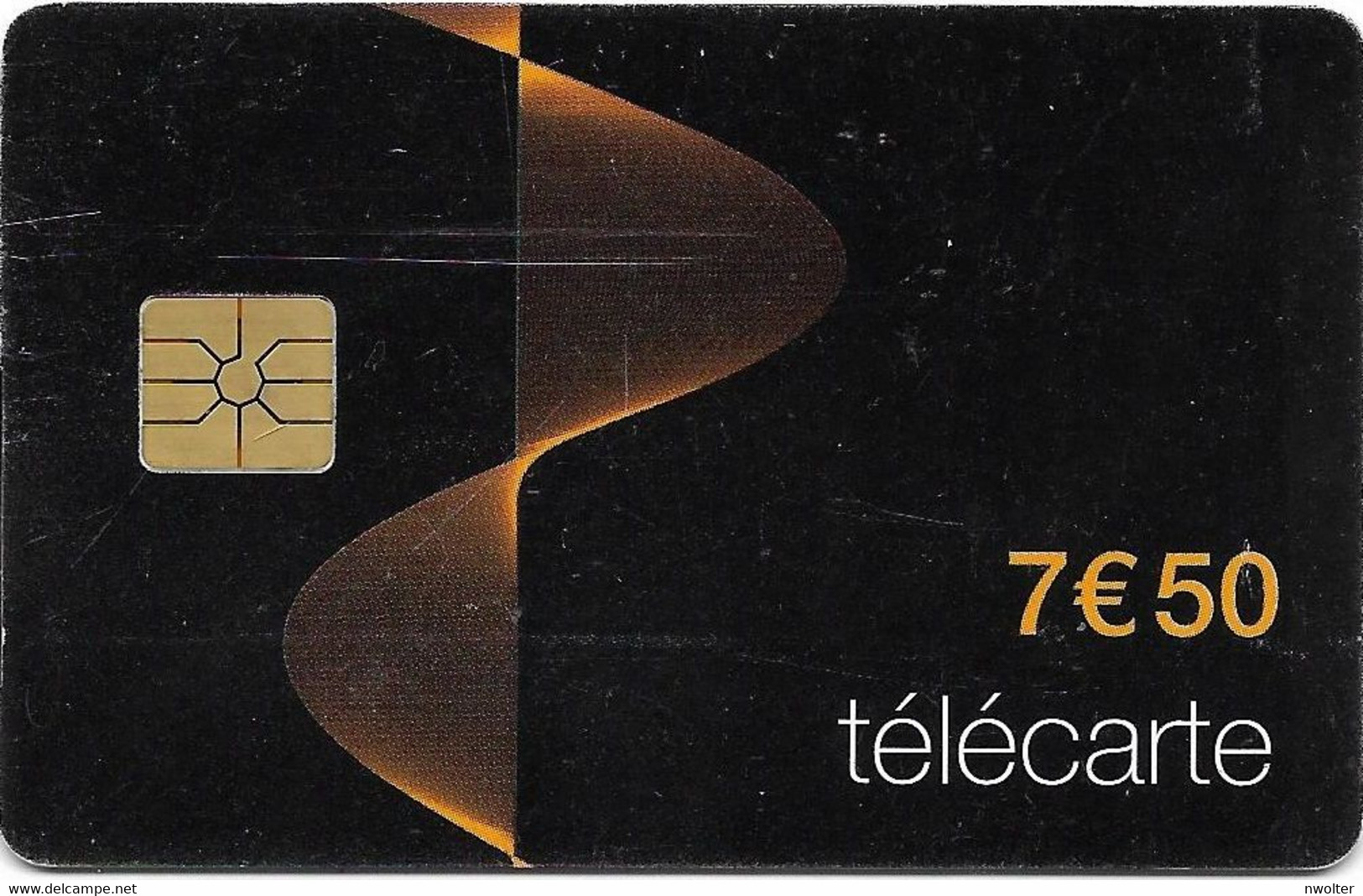 @+ Télécarte Torsades - 7,50€ - GEM1 - 30/09/2012 - Ref : CC-FT6F - 2010